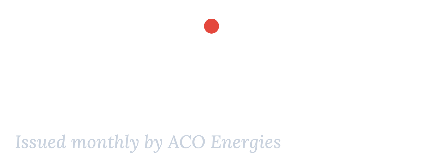 PMI, Petroleum Market Intelligence. Issued monthly by ACO Energies